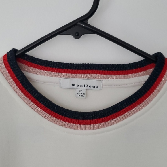 Moelleux white long sleeved top - size S - Picture 8 of 9